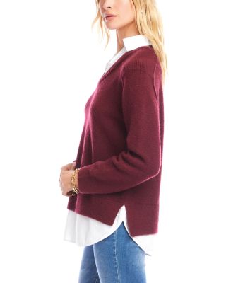 Layered Look Sweater
