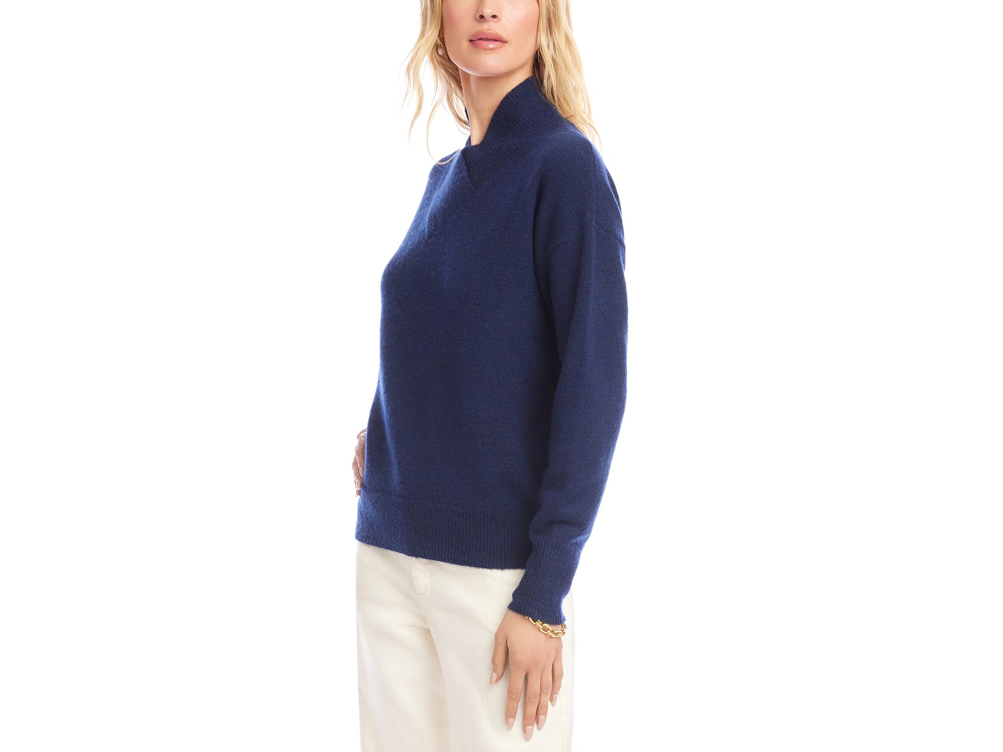 Shawl Collar Sweater — Image 3