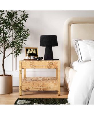 Brandyss Burl Nightstand