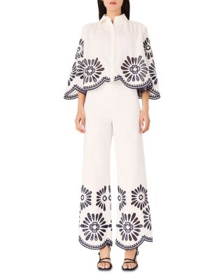 Embroidered Pants - Exclusive