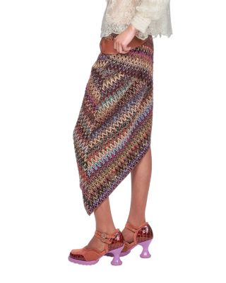 Bargello Multi Asymmetrical Skirt