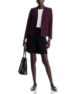 One Button Slim Jacket  