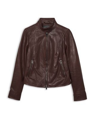 Astra Fitted Leather Jacket