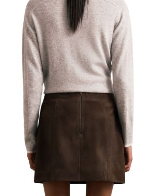 Vida Suede Mini Skirt