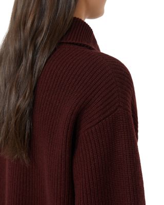 Nadar Wool & Cashmere Half Zip Sweater
