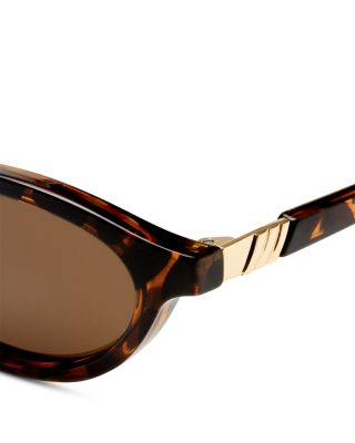 Duskfall Oval Sunglasses, 55mm