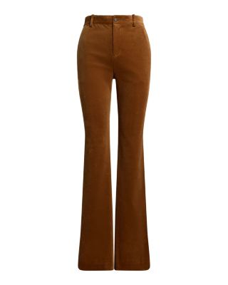 High Rise Corduroy Flare Pants