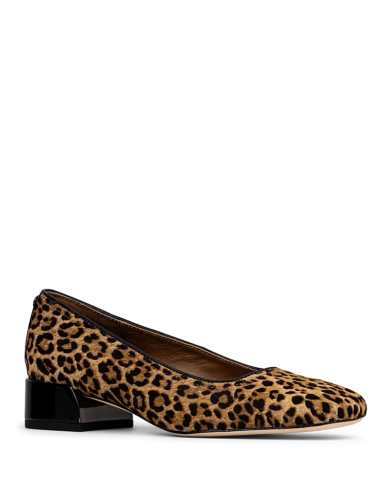 Donald Pliner Women Dreww Black Natural Leopard Dress In Multi