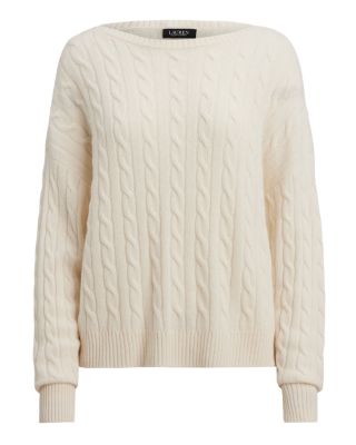 Cable-Knit Wool-Cashmere Sweater