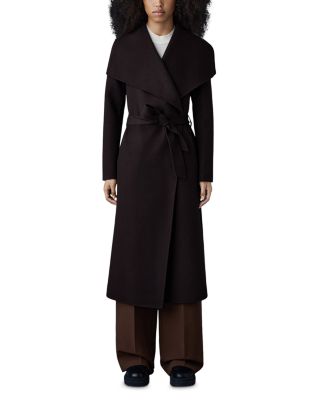 Mai Lightweight Wrap Wool Coat