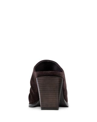 Women&#39;s Westan Suede Block Heel Mules