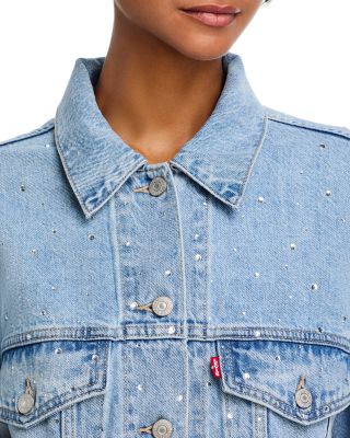 90's Trucker Dazzle Me Denim Jacket