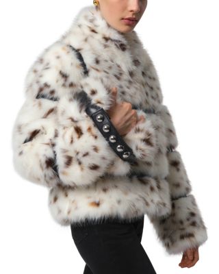 Sai Snow Leopard Coat