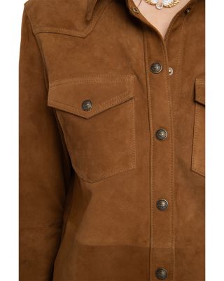 Thelma Suede Shirt