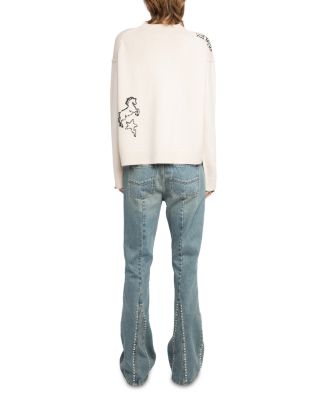 Markuz Western Cashmere Crewneck Sweater