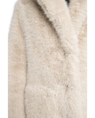 Fleur Faux Fur Coat