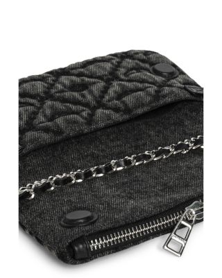 Rock Nano Denim Monogram Crossbody Bag