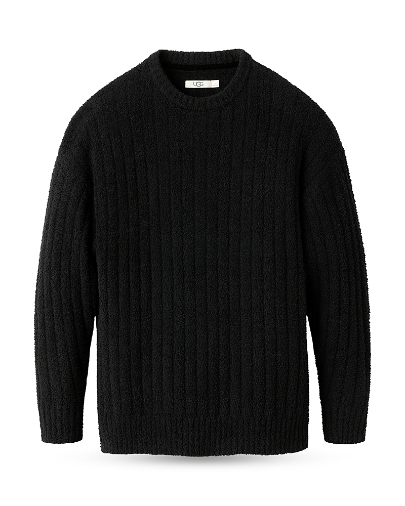 Ugg Riz Ribbed Sweatshirt In Black