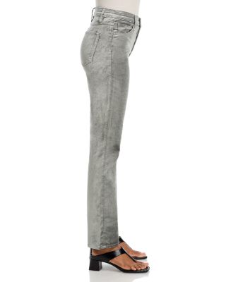 Le Sleek Straight Jeans in Oyster Velvet