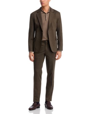 Hesten Extra Slim Fit M&eacute;lange Jersey Suit Pants