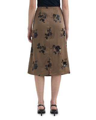 Embellished Midi Skirt