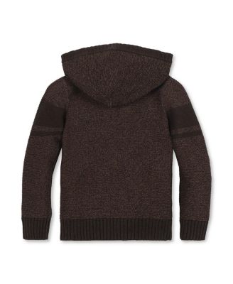 Boys' Organic Long Sleeve Hooded Henley Sweater - Little Kid, Big Kid