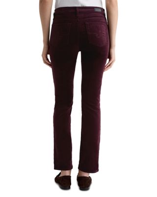 1875 Mid Rise Slim Straight Mari Fit Corduroy Pants