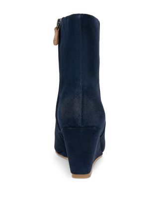 Women's Nash Suede Wedge Booties