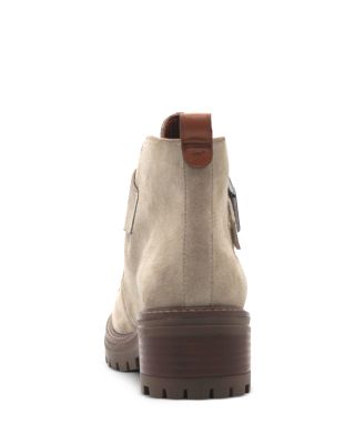 Women's Baden Beige Suede Ankle Boots