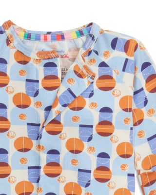 Boys' Hoops There It Is Basketball Print Convertible Coverall - Baby 