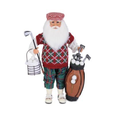 Golf Santa with Basket