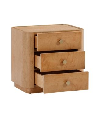 Abigail Birdseye Maple Nightstand in Natural
