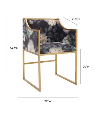  Atara Velvet Gold Chair