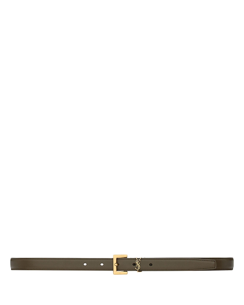 Saint Laurent Cassandre Thin Belt