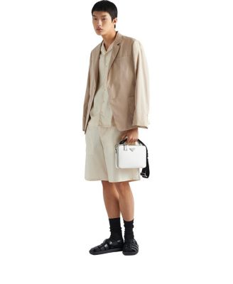  Brique Medium Saffiano Leather Bag