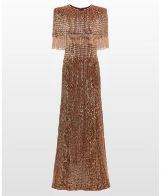  Lyla  Sequin-Embellished Gown