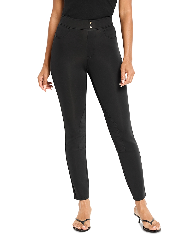 Nic + Zoe Nic+zoe Scuba Riding Pants In Black