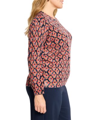 Harvest Ikat Cotton Sweater