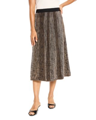 Ombr&eacute; Pixel Knit Skirt