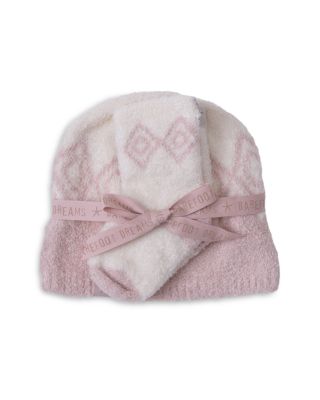 Unisex CozyChic Lite&reg; Baby Fair Isle Beanie and Sock Set