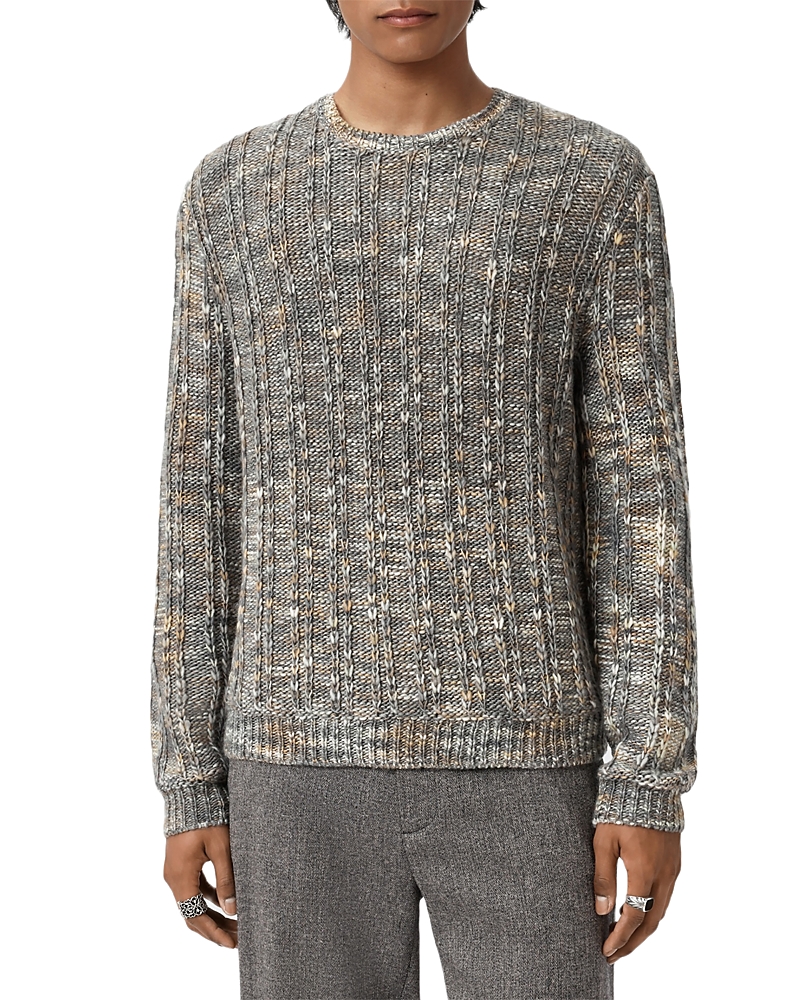 John Varvatos Marsala Wool Crewneck Sweater