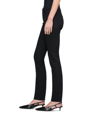 Mara Straight Mid Rise Instasculpt™ Jeans in Black