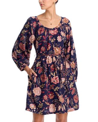 ワンピース Bloom-Sleeve Jacquard Dress Bloom-Sleeve Jacquard Dress（ワンピース）｜Her lip to（ハー