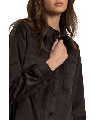 Ivy Faux Suede Shirt