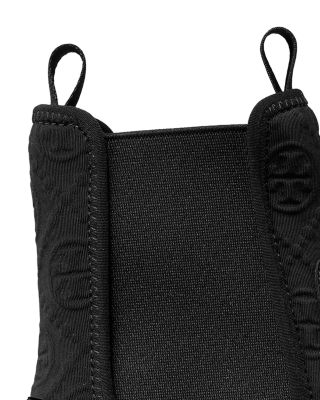 Women's T Monogram Stretch Chelsea Boots