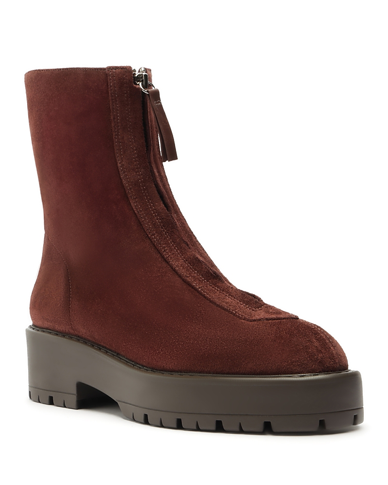 Schutz Farrah Moto Boot In Brown
