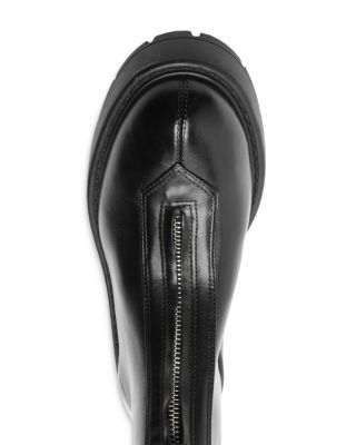 Women's Farrah Leather Platform Ankle Boots 