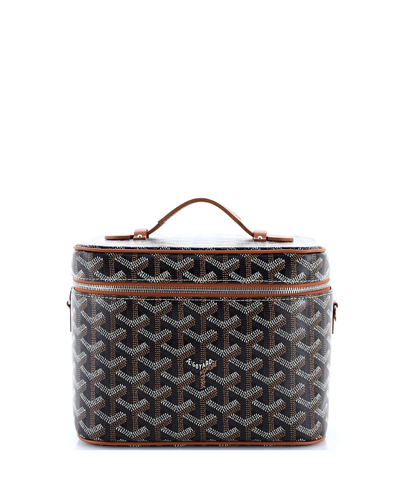 Pre-owned Pre-owned Goyard Goyard Muse Vanity Case Coated Canvas In Multi