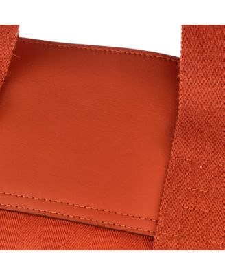  PM Valparaiso East West Bag Toile and Leather