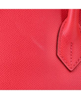  Birkin 30 Handbag Pink Epsom with Palladium Hardware